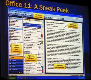 『Microsoft Office Version 11』に含まれる『Outlook』