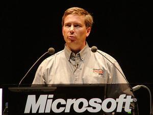 米マイクロソフト .NET Platform Strategyディレクターのブルース・バーンズ氏