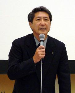 電子映像事業部営業部長の青木良和氏