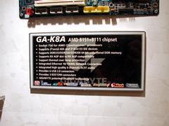 Gigabyte「GA-K8A」