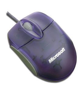 『Microsoft Mobile Optical Mouse Clear Purple』