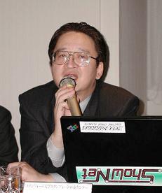 RSA Conference 2003 Japan実行委員長の安延伸氏