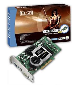 『ELSA GLADIAC FX 930』カードと製品パッケージ