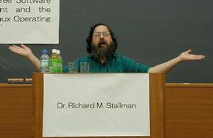 米Free Software Foundation代表のRichard M.Stallman氏