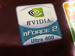 パッケージにも“nForce2 400 Ultra”