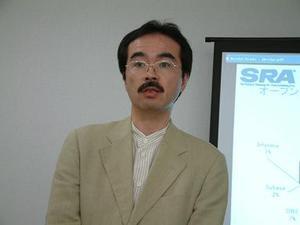 (株)SRA オープンソースソリューション部主幹の石井達夫氏