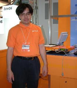 『ZebOS Server Routing Suite』の開発者でIP InfusionのCTOである石黒邦宏氏