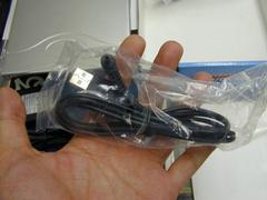 USB給電ケーブルが付属
