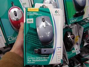 「Cordless Optical Mouse for Notebooks」