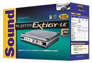 『Sound Blaster Extigy LE』(新パッケージ)