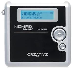 オーディオ機器Creative NOMAD MuVo2 4GB