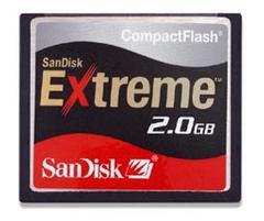 『SanDisk Extreme コンパクトフラッシュ』