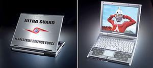 Ascii Jp バンダイネットワークス ノートパソコン ウルトラセブンパソコン ウルトラ警備隊モデル を発売