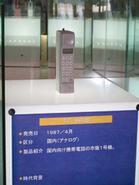 こちらは国内向け携帯電話の市販1号機『TZ-802B』