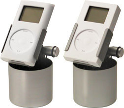 「iPod mini スタンド」(丸型/角形)