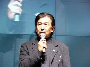 『鬼』で映画監督初挑戦となる黒澤プロダクション代表取締役の黒澤久雄氏。数々の黒澤明監督作品のプロデュースも手がけている