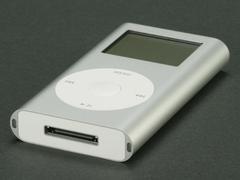 「iPod mini」と底面