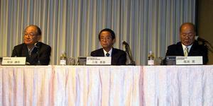 Ascii Jp シャープ 東京と大阪を2元中継する 年頭記者会見 を開催 10年までに温暖化負荷ゼロ企業を達成する