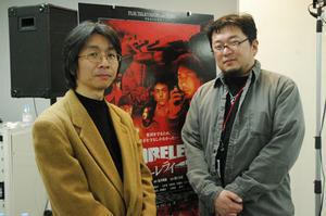 VFXプロデューサーの大屋哲夫氏(左)と樋口真嗣監督(右)