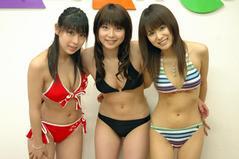 左から疋田紗也ちゃん、小島由利絵ちゃん、芹沢まこちゃん