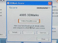 「3DMark 05」結果