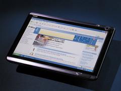 7インチのペン操作対応液晶ディスプレーを備える超小型Tablet PCのコンセプトモデル“ultra-moblie”