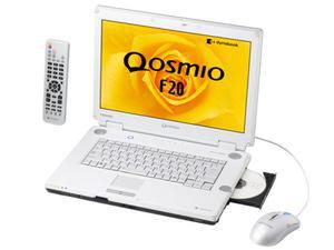 Qosmio G20と同様の、AV機器風筐体を採用した“dynabook Qosmio F20”