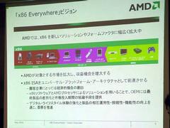 AMDが掲げる“x86 Everywhereビジョン”