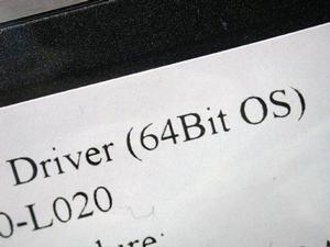 64Bit OS対応ドライバ