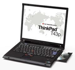 『ThinkPad T43p』(15インチ液晶ディスプレーモデル)
