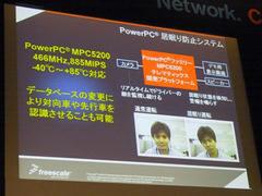 使われているCPUはPowerPC MPC5200