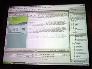 Macromedia Dreamweaver 8のユーザーインターフェース