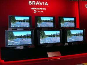 ソニーがTV事業再生を担う“BRAVIA”シリーズのフルHD対応液晶TV“Xシリーズ”