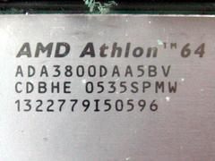 「Athlon 64 X2 3800+」記号