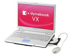 Intel Core Duo搭載でパワーアップしたワイドノート『dynabook VX VX780LS』