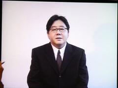 番組開始に当たってのビデオメッセージを寄せた、総合プロデューサーの秋元康氏