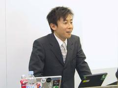 代表取締役社長の青野慶久氏