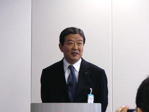 日本IBM 代表取締役社長の大歳卓麻氏