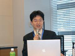京都大学でのスパムメール対策などについて講演した、京都大学 学術情報メディアセンターの高倉弘善助教授