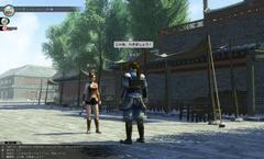 ゲーム中では戦場だけでなく、プレイヤー同士の交流の場(ロビー)代わりとなる街も存在するようだ