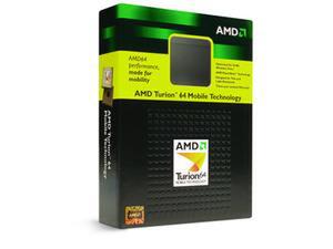 “AMD Turion 64モバイル・テクノロジ リテールパッケージ・プロセッサ”のパッケージ見本