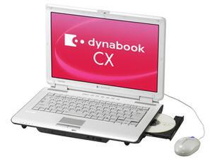 14.1インチとコンパクトなワイド液晶ディスプレーを搭載する新ホームノート“dynabook CX”