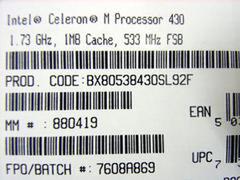「Celeron M 430」