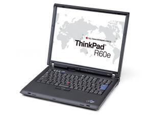 最も安価な製品は10万円強のコストパフォーマンス重視ノート“ThinkPad R60e”。R60にあるタッチパッドや指紋認証ユニットは装備していない