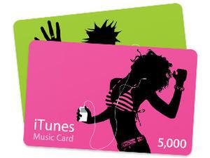 iTunes Music Card