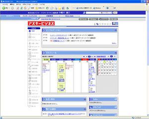 画面2●desknet'sにログインした直後のトップポータル