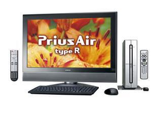 26インチワイドサイズの液晶ディスプレーがセットになった、地上デジタル放送対応パソコン“Prius Air type R”『AR35R2S』