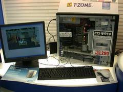 T-ZONE.PC DIY SHOPデモ機