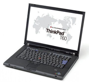 ThinkPad T60 15.4インチワイドディスプレイ搭載モデル