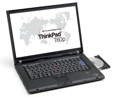 ThinkPad T60p 15.4インチワイドディスプレイ搭載モデル